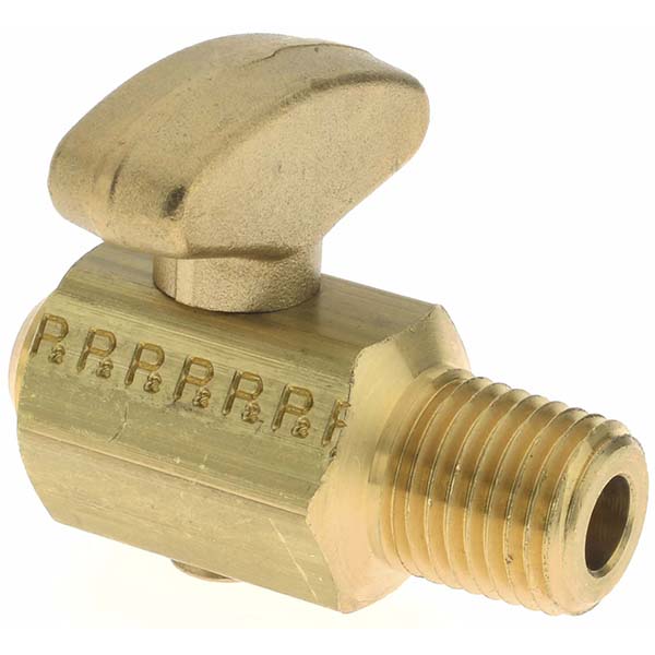 Parker 1/4" Pipe, Internal Seal Drain Cock & Shutoff Valve - DC602-4
