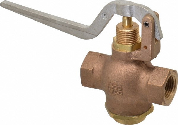 Kingston 3/8" Pipe, 400 Max psi, Buna N Disc, Self Closing Control Valve - 305A-3-1