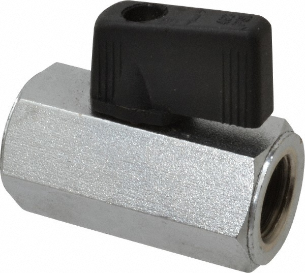 Value Collection Standard Manual Ball Valve: 1/4" Pipe, Full Port - TXN025-T