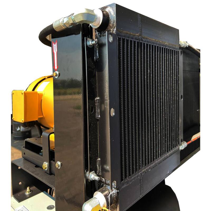 Unbranded Industrial Gold 80 Gal 7.5 HP Rotary Screw 1-Phase Low RPM 150 PSI Electric Air Compressor with Quiet Operation - R71V83