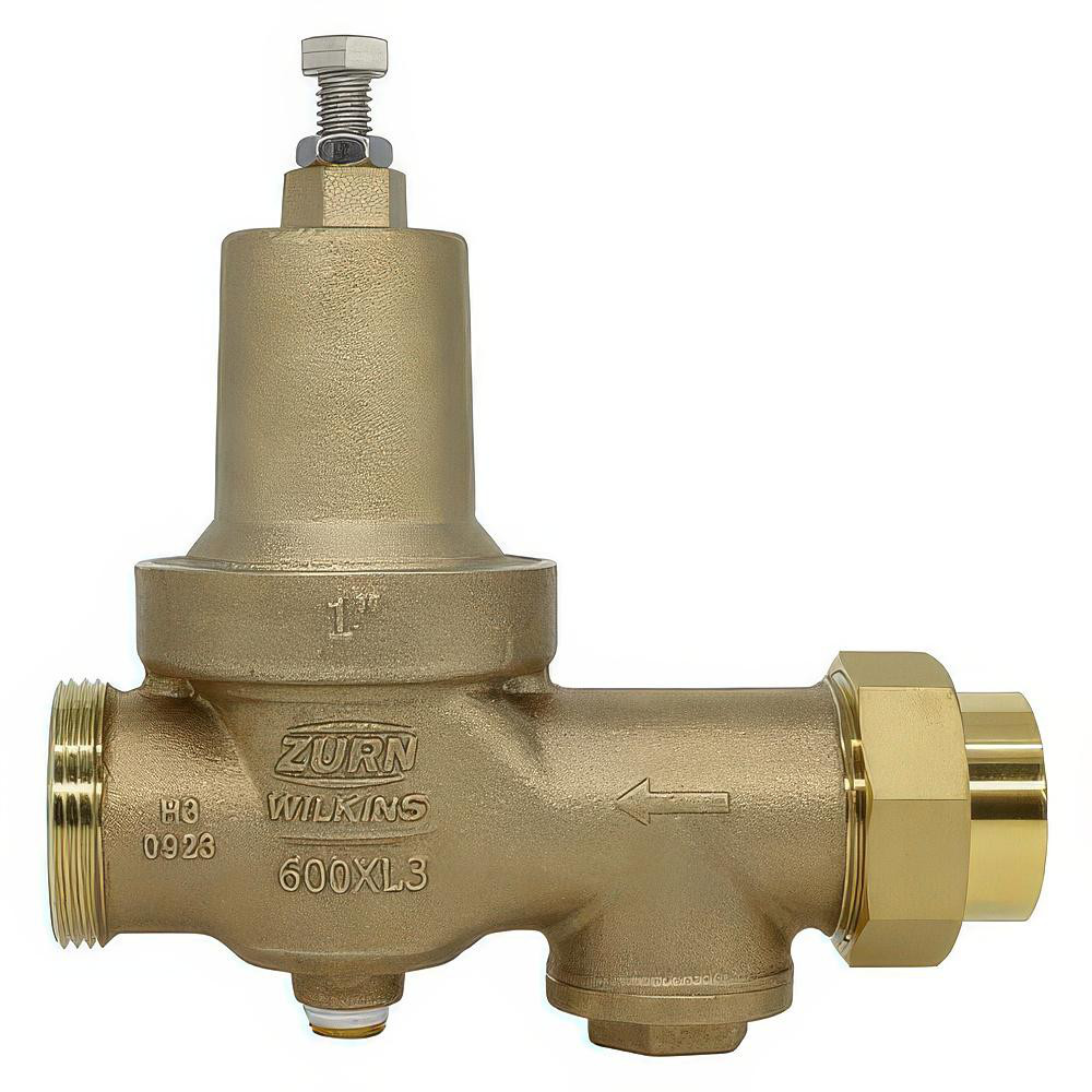 Zurn Pressure Reducing Valves: Pipe Size: 1; End Connection: Solder x FNPT; Body Material: Bronze - 1-600XL3C
