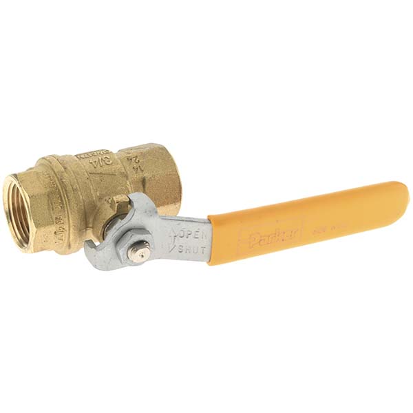 BONOMI Diverter Manual Ball Valve: 3/4" Pipe, Full Port - 966N 3/4
