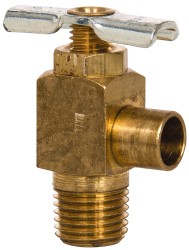 Eaton Steel Angle Bib Drain Drain Cock & Shutoff Valve - 120