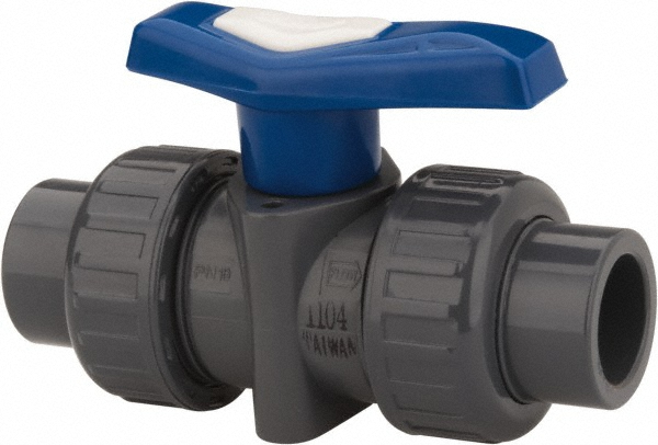 Simtech True Union Manual Ball Valve: 2-1/2" Pipe, Full Port - TBS 402 3 025