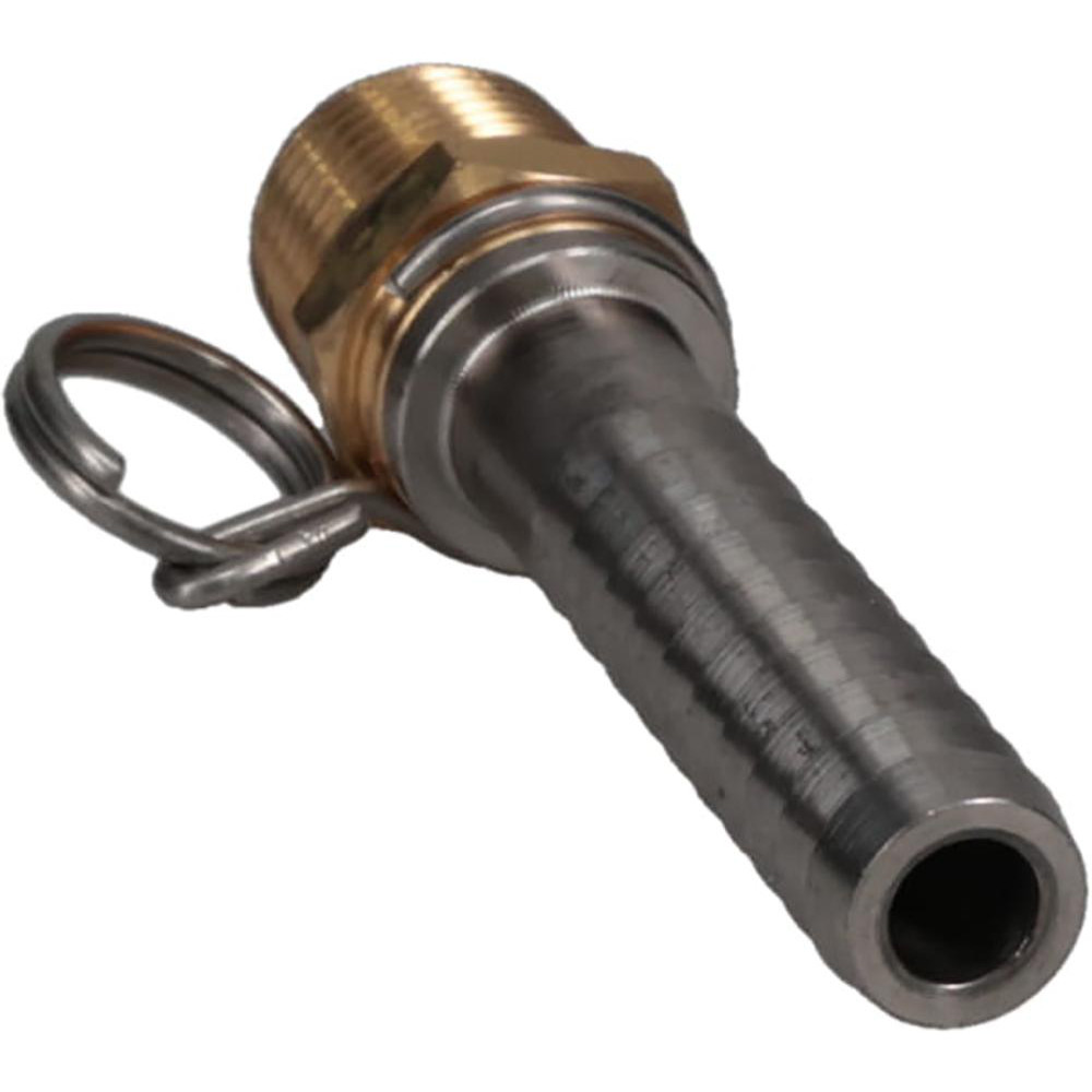 SuperKlean 1/2 NPT x 1/2" Hose Barb, Swivel Hose Adapter - 8-1/2-B