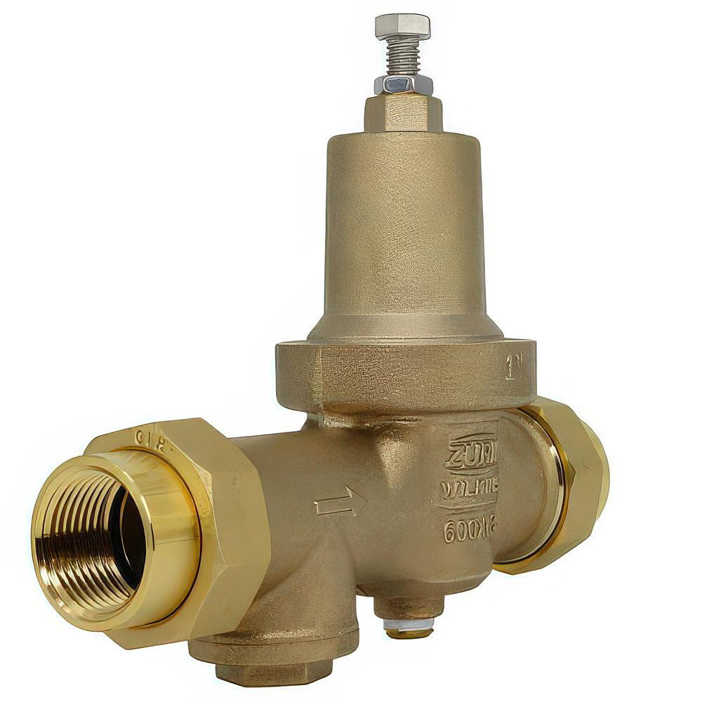 Zurn Pressure Reducing Valves: Pipe Size: 1; End Connection: FNPT x FNPT; Body Material: Bronze - 1-600XL3DU