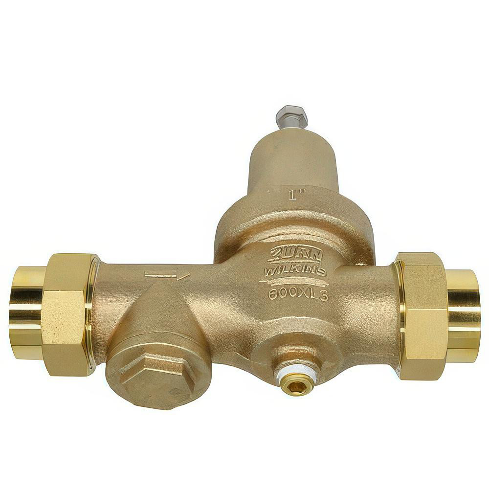 Zurn Pressure Reducing Valves: Pipe Size: 1; End Connection: FNPT x FNPT; Body Material: Bronze - 1-600XL3DU
