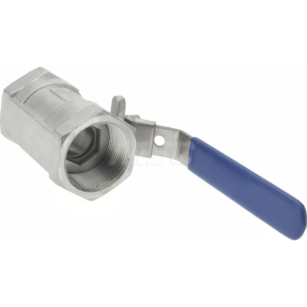 Value Collection Manual Ball Valve: 1-1/2" Pipe, Reduced Port - 6Q11040