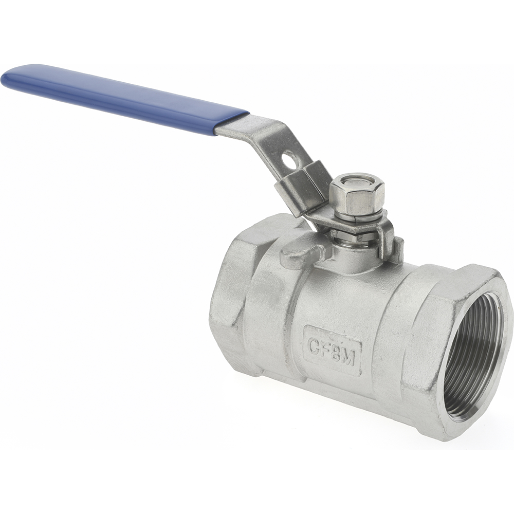 Value Collection Manual Ball Valve: 1-1/2" Pipe, Reduced Port - 6Q11040