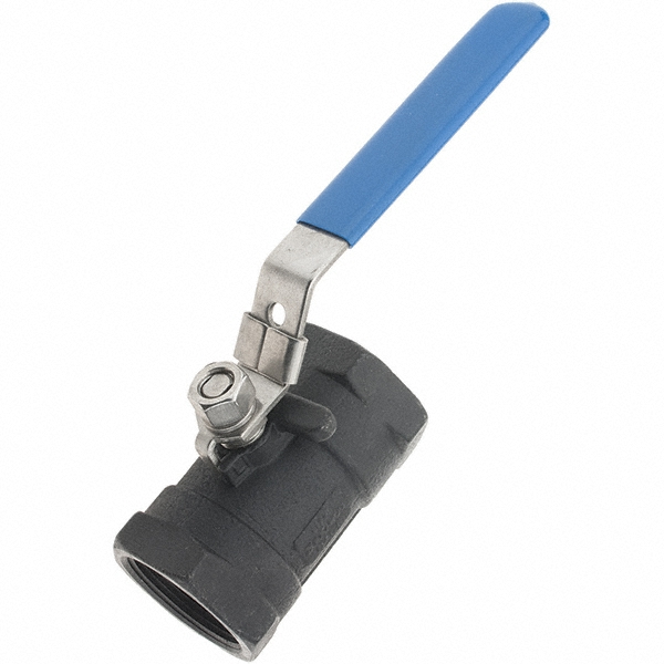Value Collection Manual Ball Valve: 1-1/2" Pipe, Reduced Port - 6Q11040