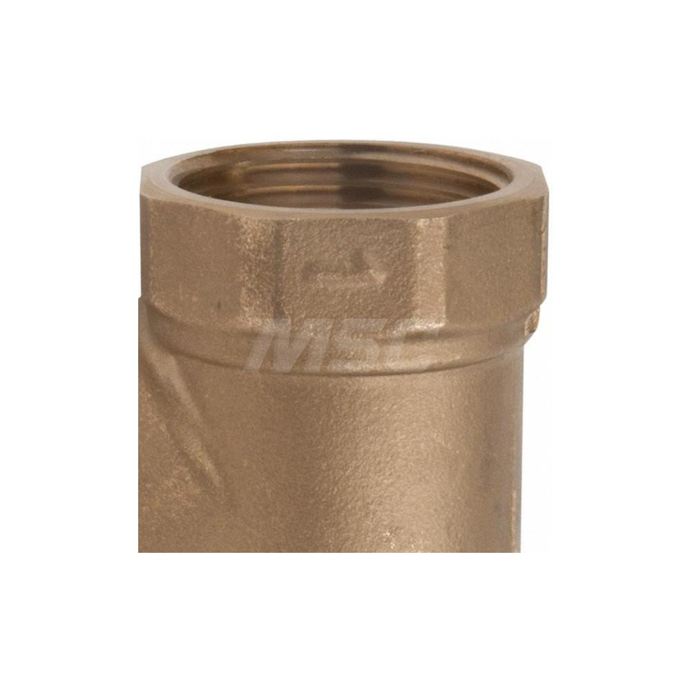 Value Collection 1/2" Pipe, Female NPT Ends, Forged Brass Y-Strainer - 9712000510JP