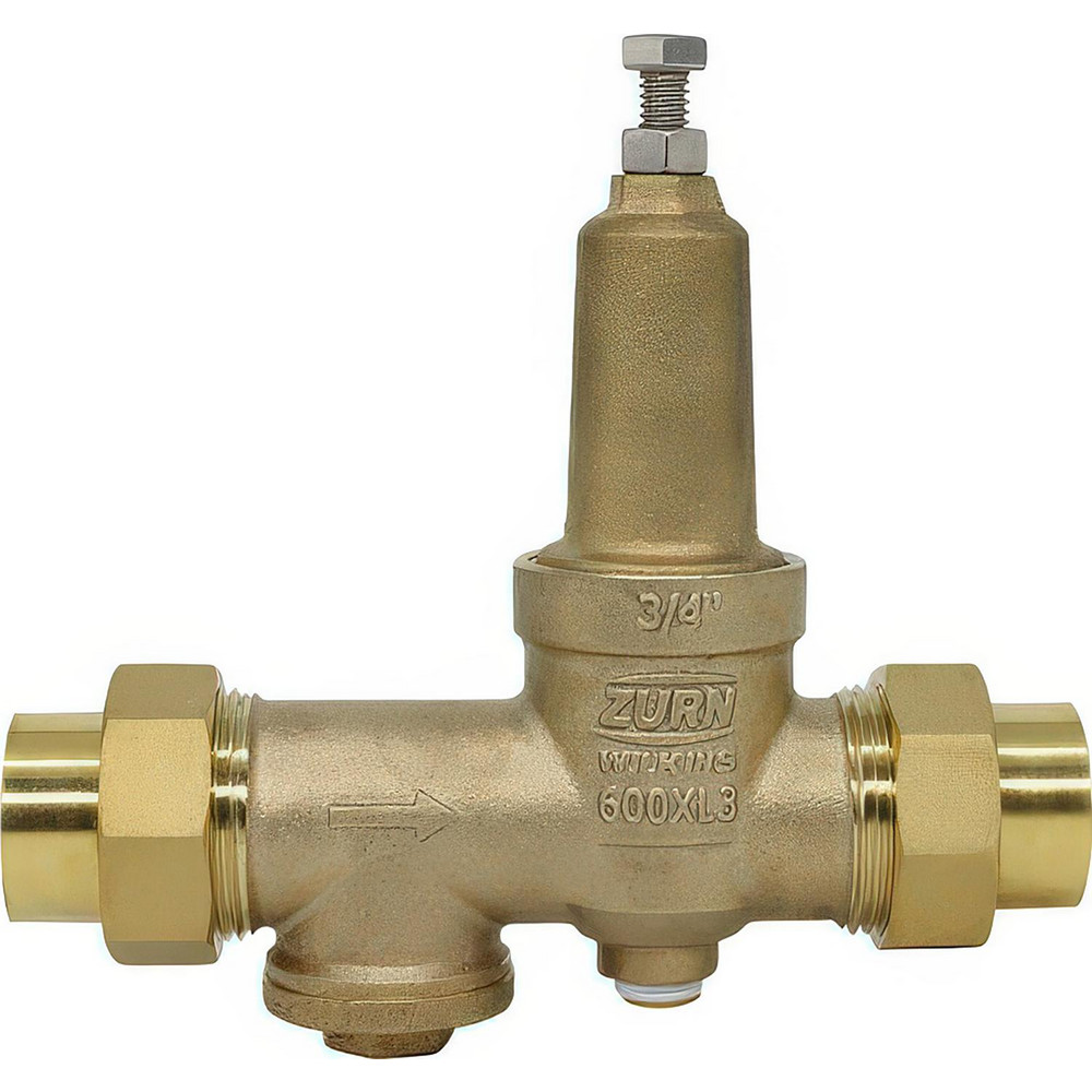 Zurn Pressure Reducing Valves: Pipe Size: 1; End Connection: FNPT x FNPT; Body Material: Bronze - 1-625XL3