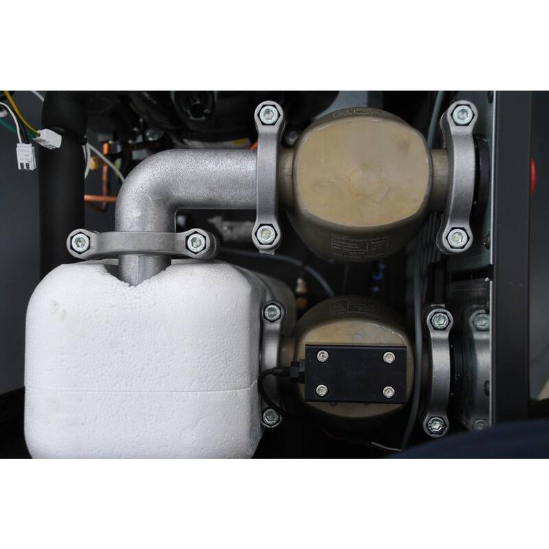 EMAX Industrial E450 Series 120 Gal. 175 psi 25HP 96CFM 3-Phase 208V 2-Stage Stationary Electric Air Compressor,144 CFM Dryer - HP25H120V3PKG