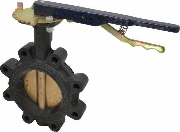 Apollo® Manual Lug Butterfly Valve: 2" Pipe, 10-Position Handle - LD14102SE11A