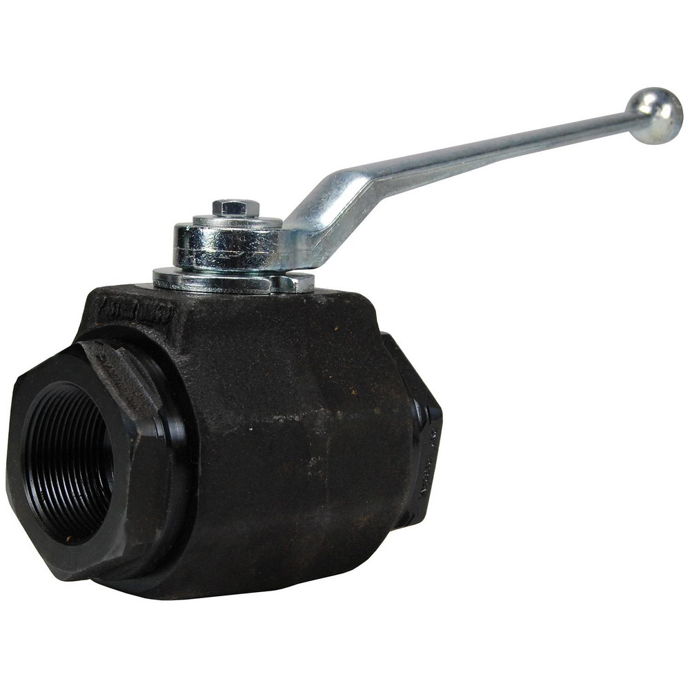 Dixon Valve & Coupling Full-Bore:  3/8" Pipe,  Female x Female Port,  Carbon Steel - HPBV38