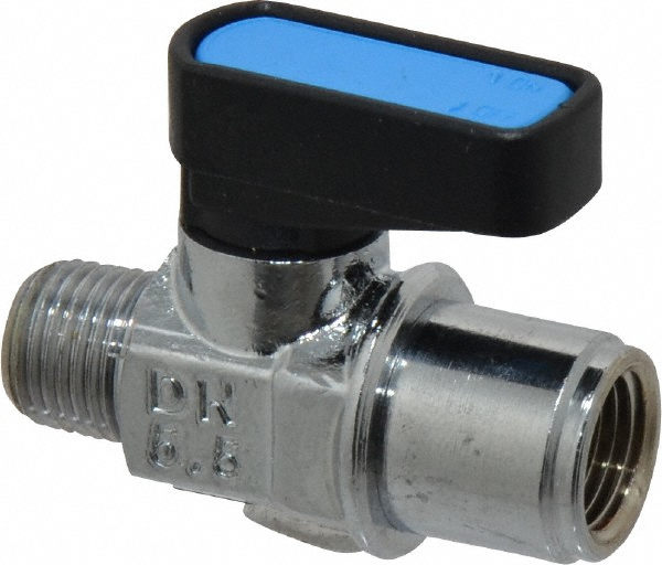 Specialty Mfr Standard Manual Ball Valve: 1/8" Pipe - 6980390