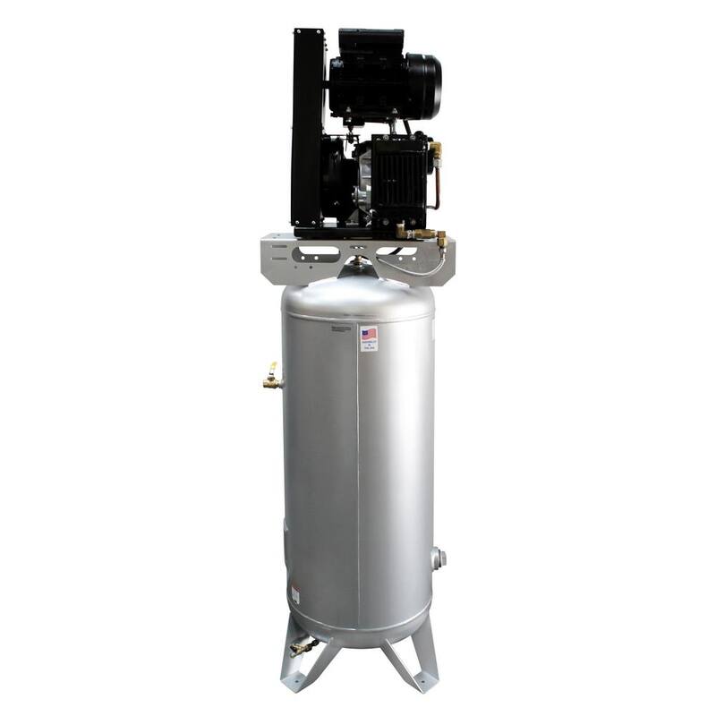 California Air Tools 60050SCR Ultra-Quiet Oil-Free Scroll 5 HP 60 Gal. Electric Steel Tank Air Compressor - CAT-60050SCR