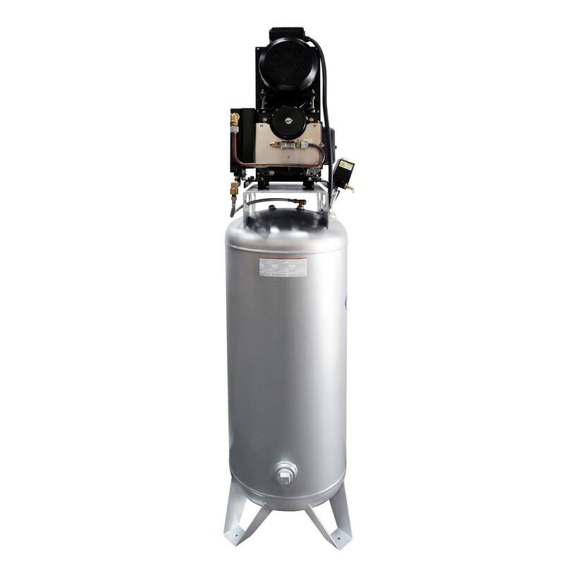 California Air Tools 60050SCR Ultra-Quiet Oil-Free Scroll 5 HP 60 Gal. Electric Steel Tank Air Compressor - CAT-60050SCR