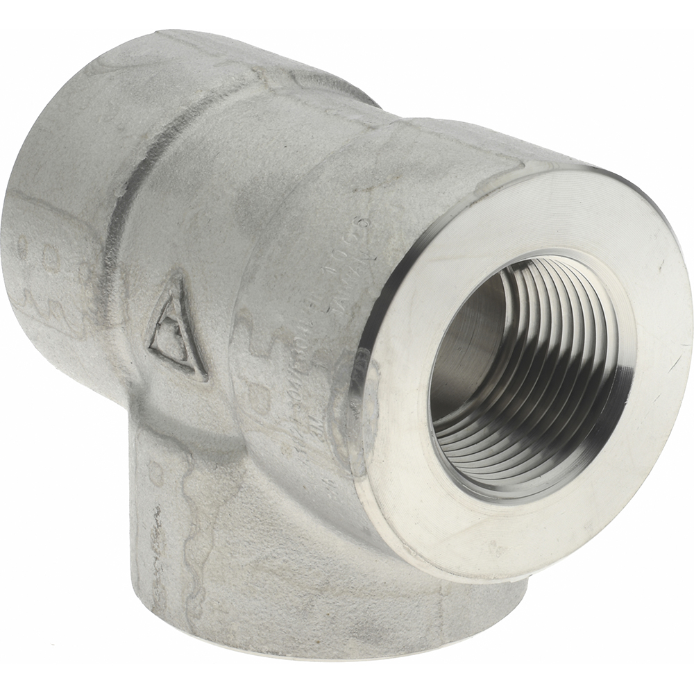 Midwest Control Standard Manual Ball Valve: 1/2" Pipe, Standard Port, Stainless Steel - SSTW-50