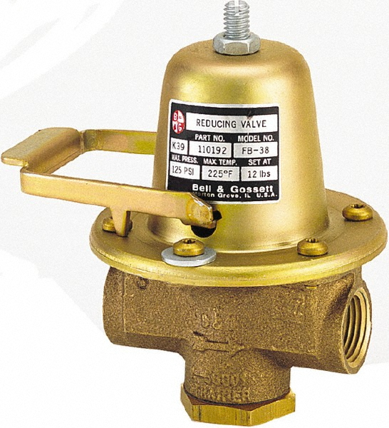 Bell & Gossett Dual Control Regulate and  Relief Valve: 1/2" Inlet, 125 Max psi - 110199LF