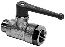 Legris Standard Manual Ball Valve: 1/4" Pipe, Female Port - 4902 10 13