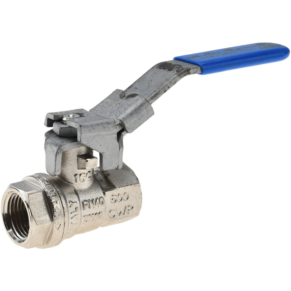 BONOMI Full Port Bi-Directional Manual Ball Valve: 3" Pipe, Full Port - 1715L-3