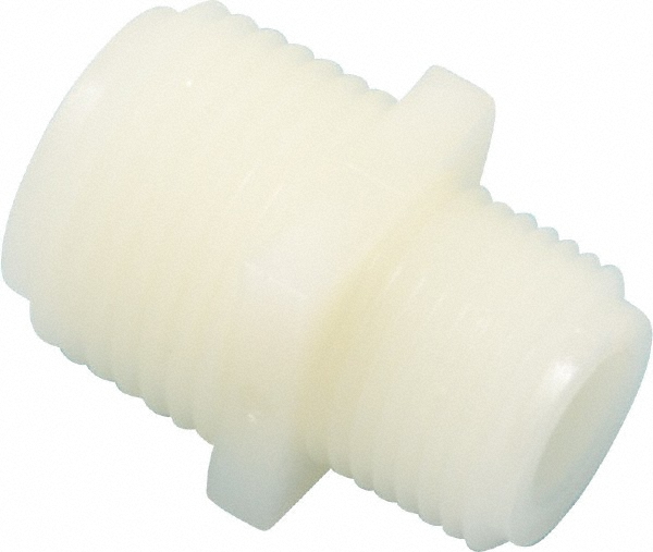 Green Leaf 1/4" Nylon Plastic Pipe Hex Nipple - M 1400