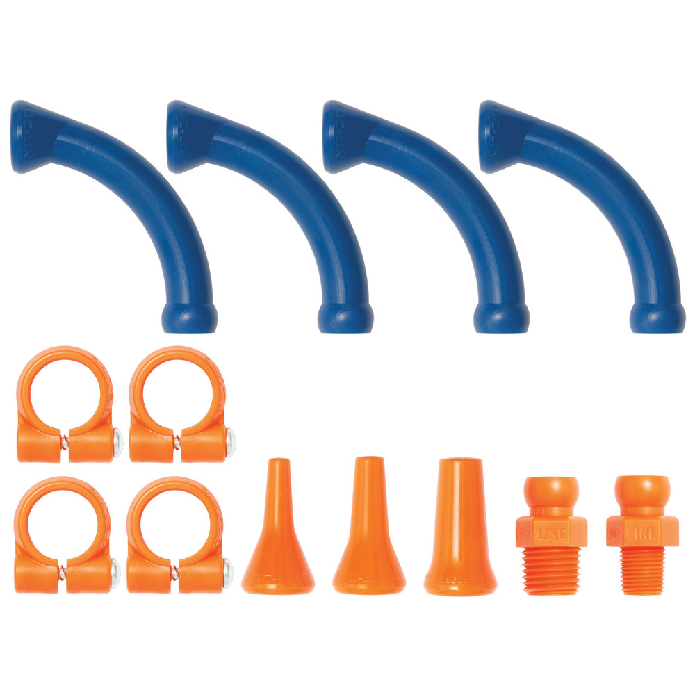 Parker Hydraulic Hose 90 ° Elbow: 0.25" ID, 4 mm, 1/4" - 13743-4-4