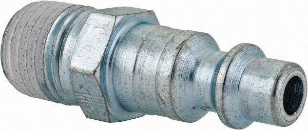 Prevost Pneumatic Hose Coupling: 1/4" Thread, 1/4" Body Dia, Industrial Interchange - IRP 066251