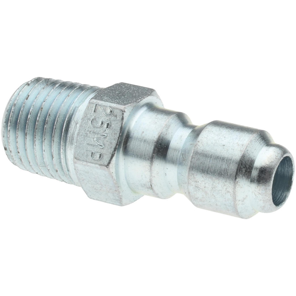 Prevost Pneumatic Hose Coupling: 1/4" Thread, 1/4" Body Dia, Industrial Interchange - IRP 066251