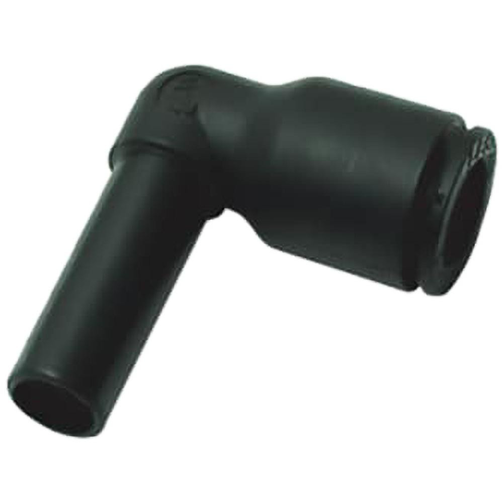 SMC PNEUMATICS Push-to-Connect Push-to-Connect Fitting: Plug-In Elbow, 12.00 mm OD - KQ2L12-99A