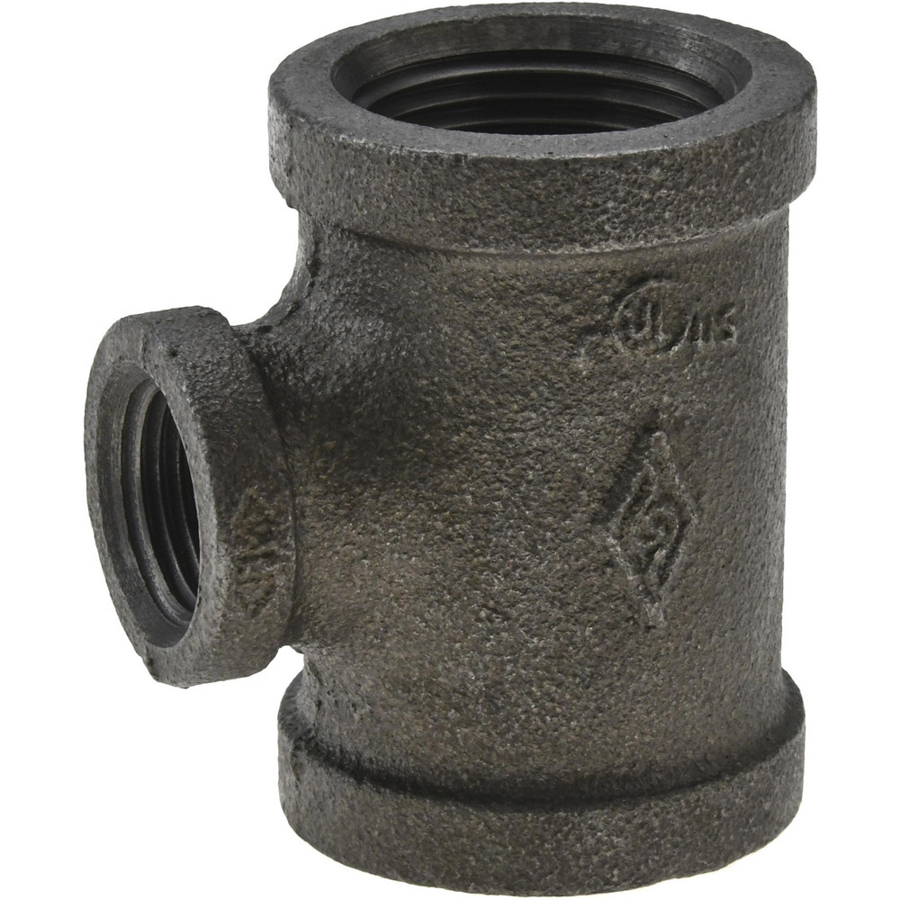 Anvil Black 90 deg Reducing Elbow: 1 x 1/2", Threaded - 0310008602