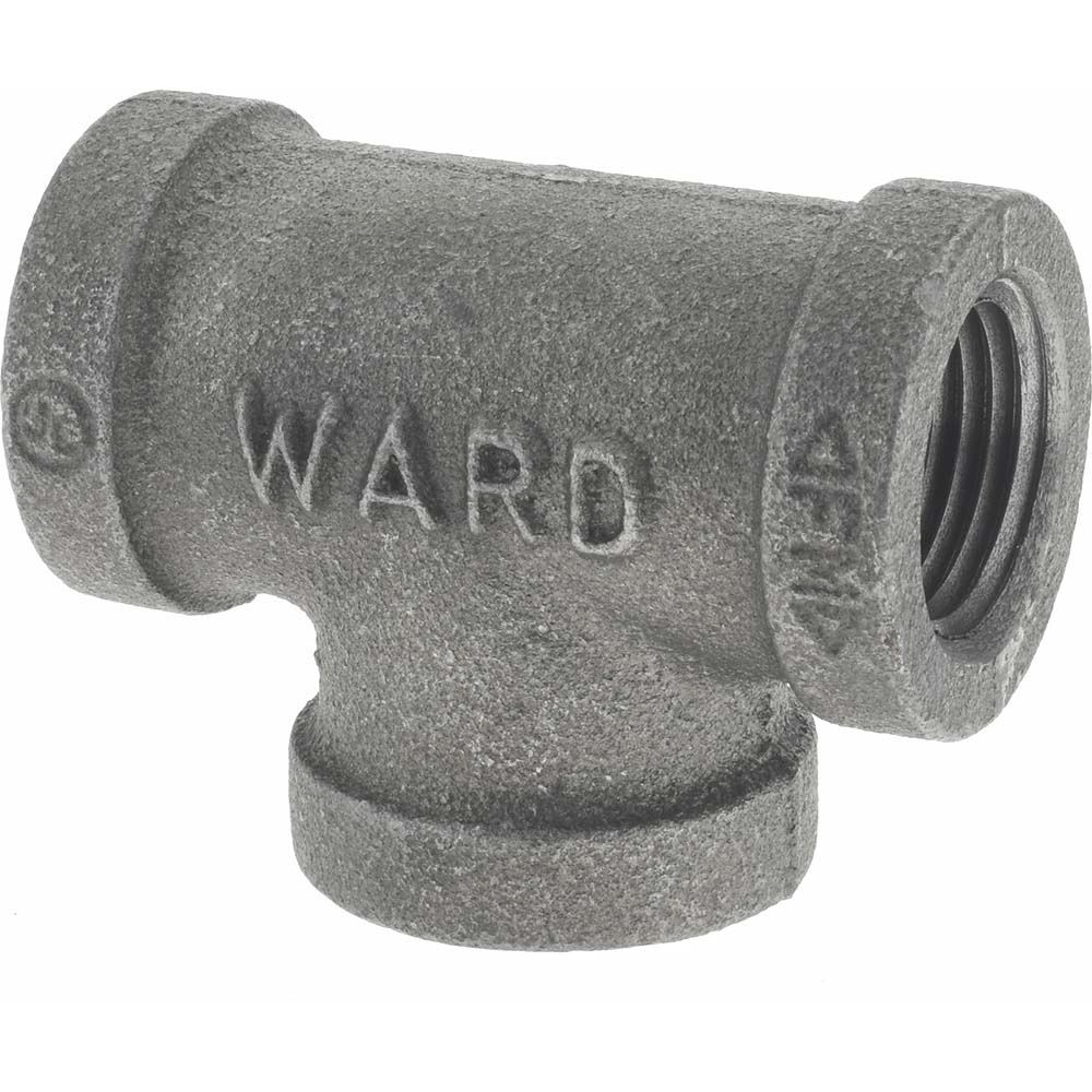 Anvil Black 90 deg Reducing Elbow: 1 x 1/2", Threaded - 0310008602