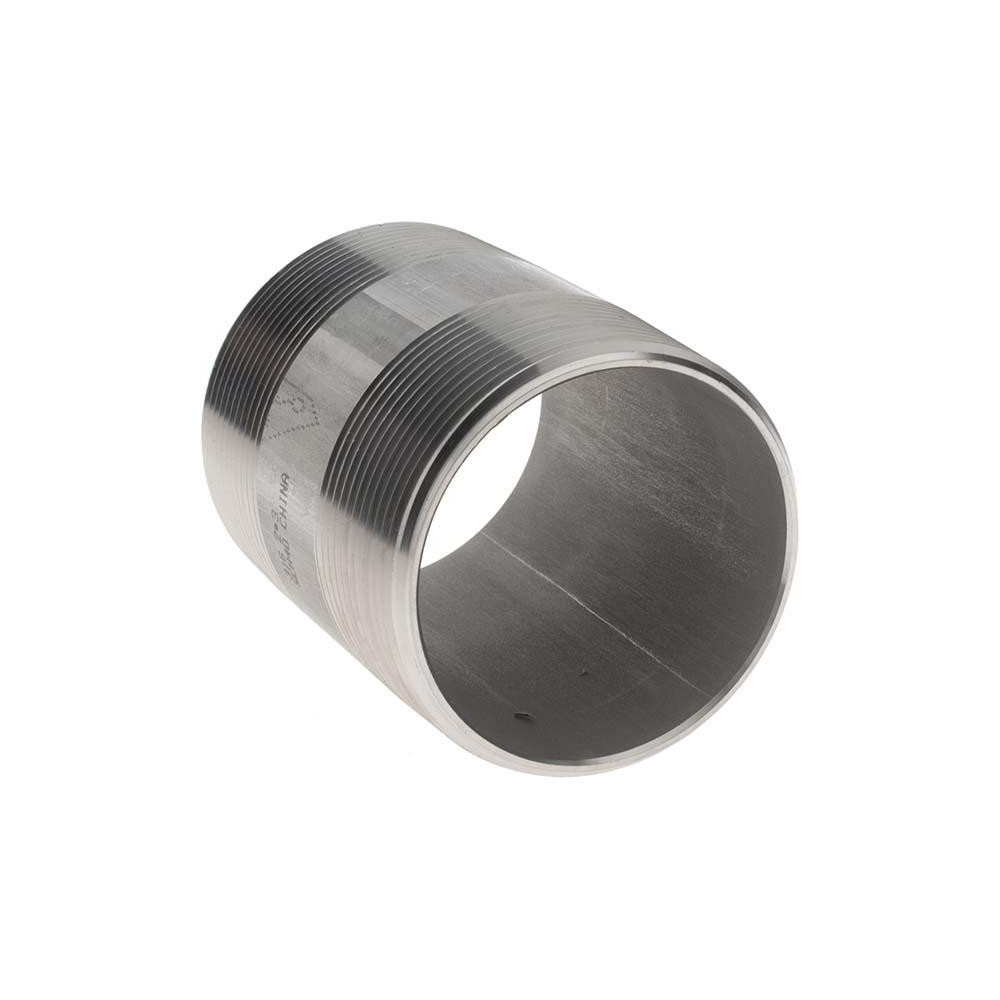 Value Collection Stainless Steel Pipe Nipple: 2" Pipe, Grade 316 & 316L - 6BN2*3