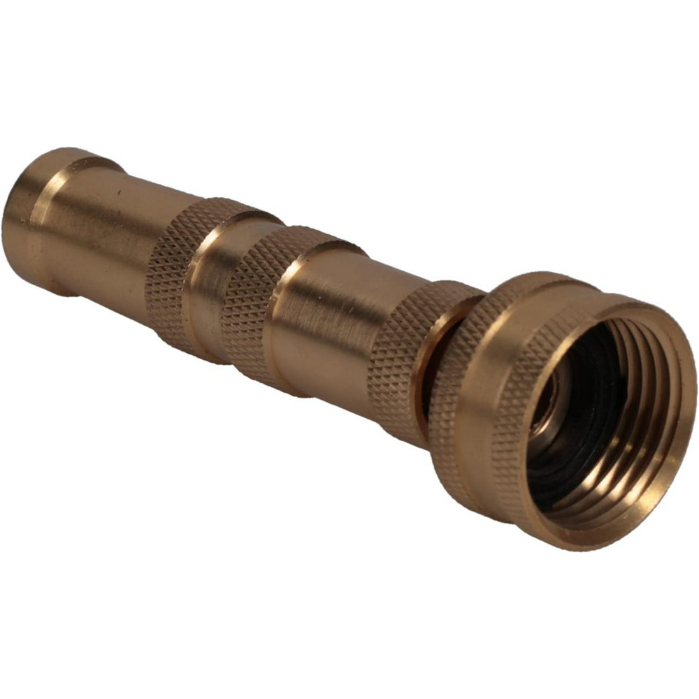Bon Tool Hose Nozzles: Fireman's Nozzle w/Lever, Zinc, 250 psi - 34-200