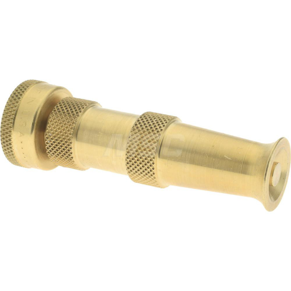 Bon Tool Hose Nozzles: Fireman's Nozzle w/Lever, Zinc, 250 psi - 34-200