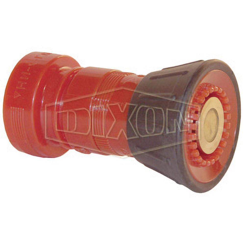 Bon Tool Hose Nozzles: Fireman's Nozzle w/Lever, Zinc, 250 psi - 34-200