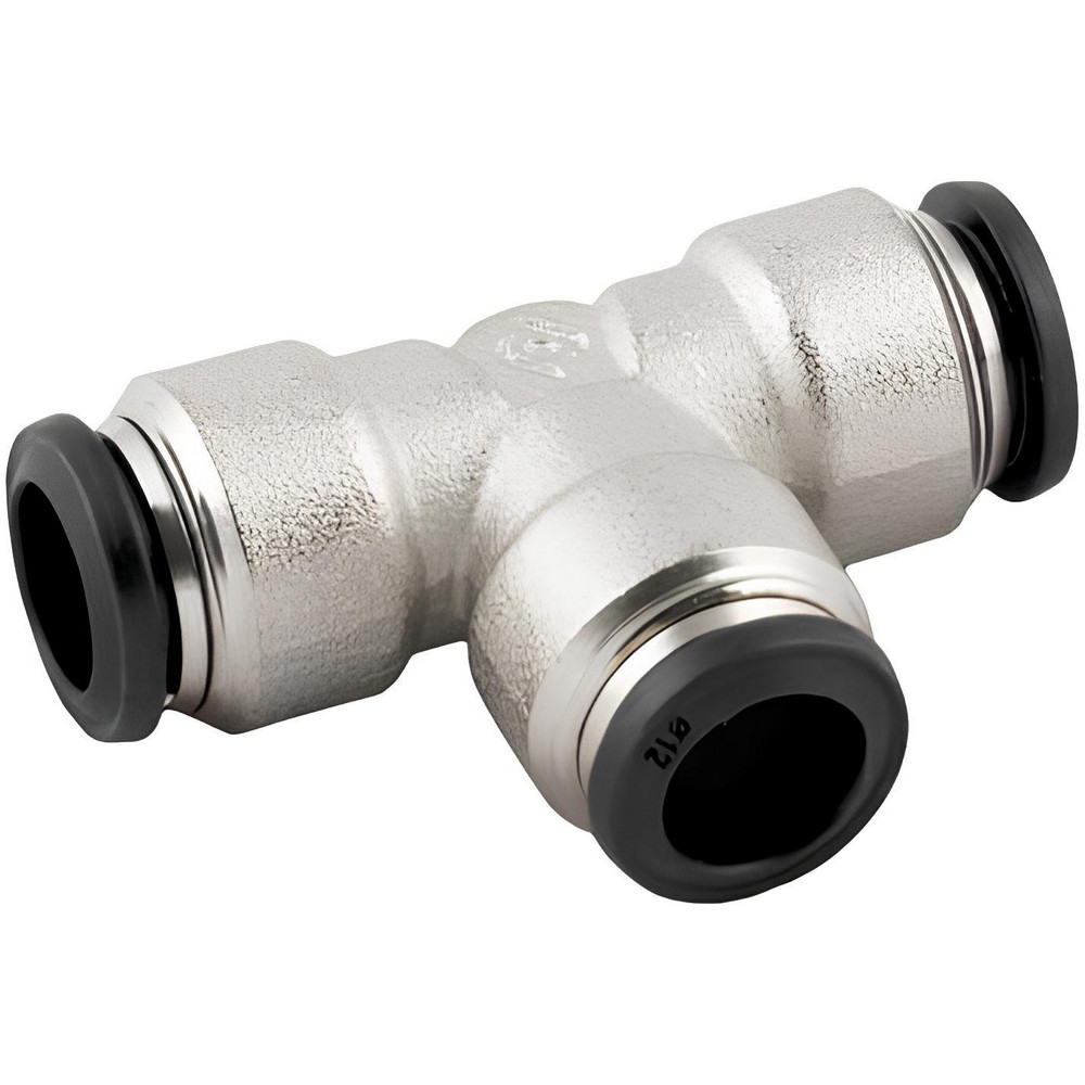 Legris Push-to-Connect Tube x Tube Fitting: Bulkhead Connector, 5/16" OD - 3616 08 00