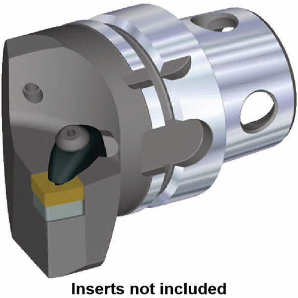 Kennametal Size KM4X63, 70mm Head Length, 38mm Ctr to Cutting Edge, Right Hand Internal/External Modular Threading Cutting Unit Head - 5552717