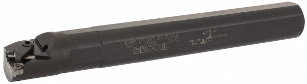 Seco Indexable Threading Toolholder: Internal, Left Hand, Uses 1.5 Inserts, 1.15 x 1.209" Shank - 02562792