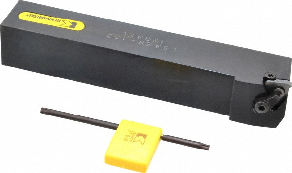 Kennametal Indexable Threading Toolholder: External, Right Hand, 32 x 32 mm Shank - 1611931