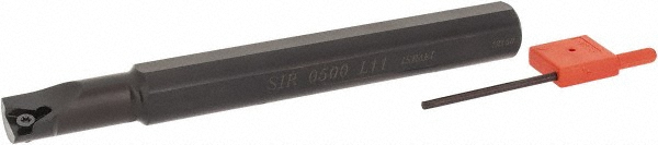Ingersoll Cutting Tools Indexable Threading Toolholder: Internal, Right Hand, Uses 08 Inserts, 0.315" Shank - 3800157