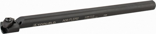 Vargus Indexable Threading Toolholder: External, Right Hand, 1/2 x 1/2" Shank - 001-00716