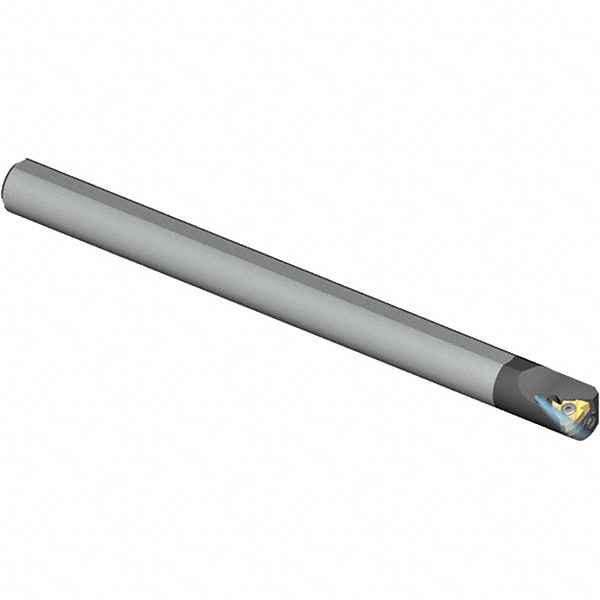 Vargus Indexable Threading Toolholder: Internal & External, Left Hand, 0.39 x 0.39" Shank - 001-00373