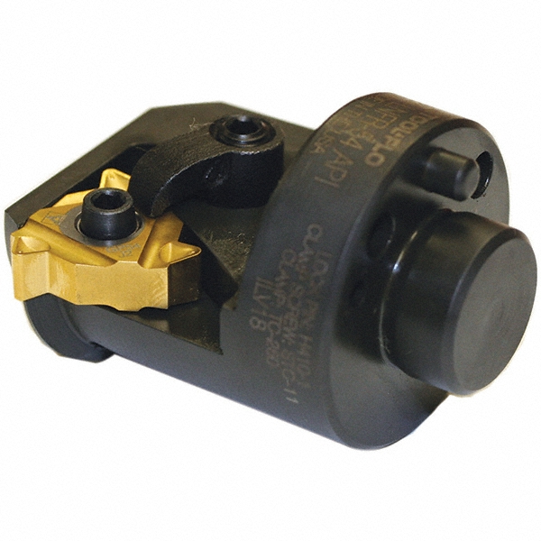 Tool-Flo Size H24, 41.28mm Head Length, 0.89" Ctr to Cutting Edge, Right Hand Modular Threading Cutting Unit Head - 9IH4407256