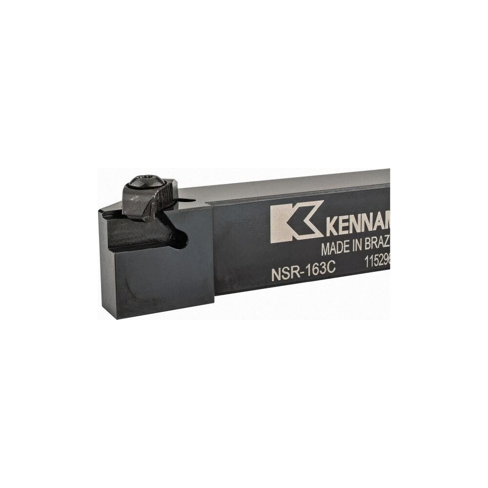 Kennametal Indexable Threading Toolholder: External, Right Hand, 25.4 x 25.4 mm Shank - 1097587