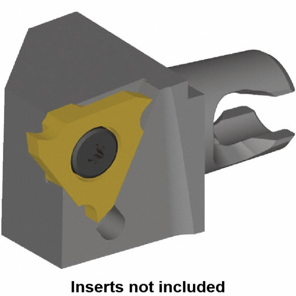 Tool-Flo Size H24, 41.28mm Head Length, 1.173" Ctr to Cutting Edge, Right Hand Modular Threading Cutting Unit Head - 9IH7302464