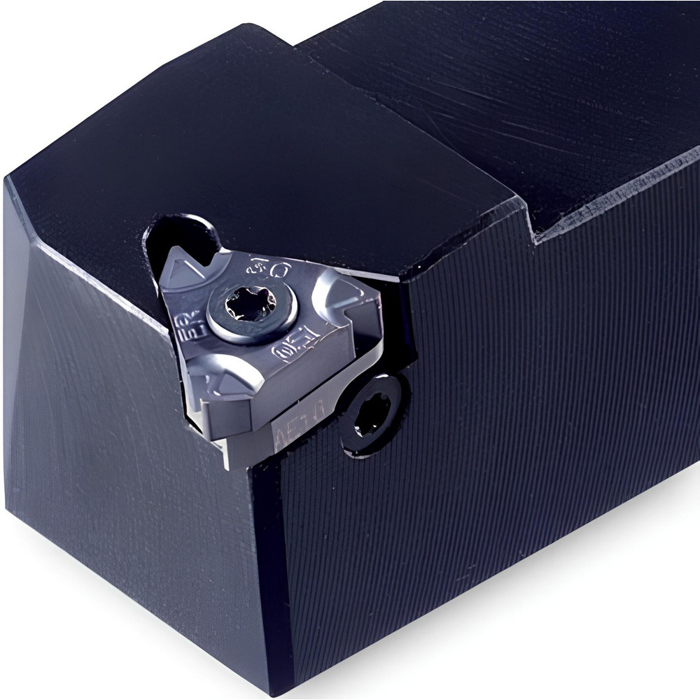 Ingersoll Cutting Tools Indexable Threading Toolholder: External, Left Hand, Uses 16 Inserts, 5/8 x 5/8" Shank - 3800206