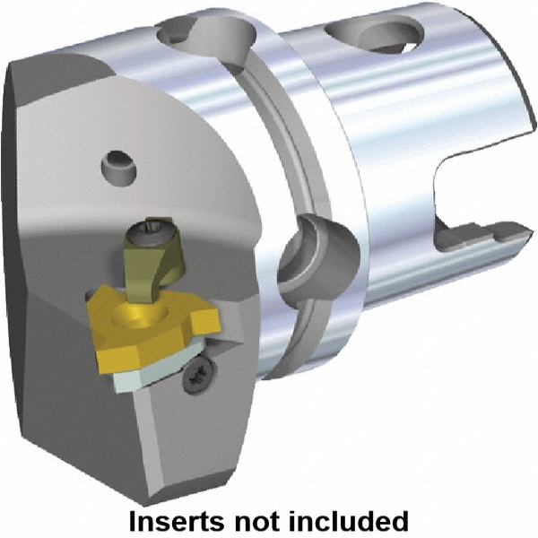 Kennametal Size KM40TS, 40mm Head Length, 27mm Ctr to Cutting Edge, Left Hand External Modular Threading Cutting Unit Head - 3950856