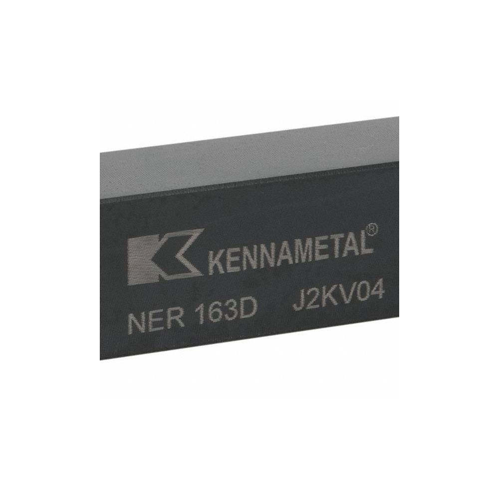 Kennametal Indexable Threading Toolholder: External, Right Hand, 25.4 x 25.4 mm Shank - 1097565